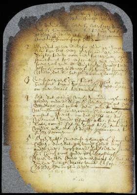Proposals offered by the Minesinck Indians on renewing peace with the Dutch