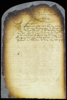 Order to surveyor to lay out a valley near Bergen