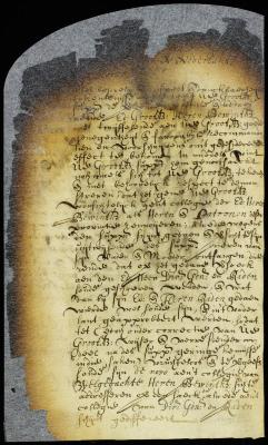 Petition of Aegidius Luyck to be confirmed in the rectorship of the Latin school with a salary, or for leave to return to Fatherland to solicit it