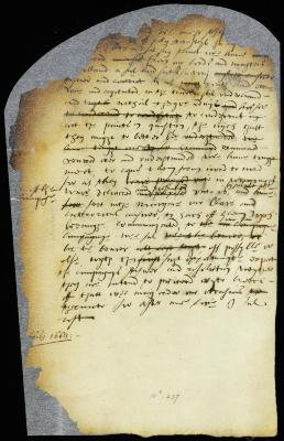 Letter from director Stuyvesant to Mr. Treat