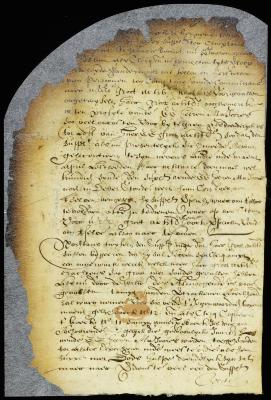 Petition of Jan Adriaensen van Duyvelant to be continued in office as bookkeeper