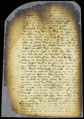 Petition of Christina Steentgens, widow of Gabriel de Haes, for a writ empowering her to surrender all the deceased's estate