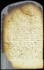 Minute of attendance of the chief of the Wickquaeskeck Indians to notify the council that his people had fled to Haerlem