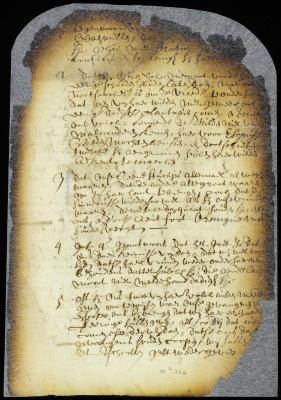 Answer to the proposals offered by the Minesinck Indians on renewing peace with the Dutch