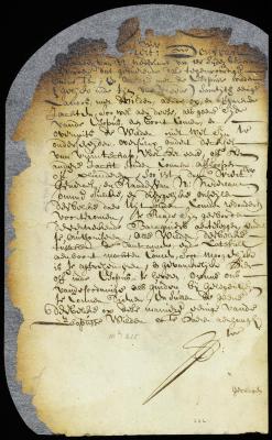 Ordinance for the arrest of hostile Indians