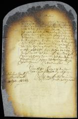 Letter from director and council to the burgomasters and schepens of New Amsterdam