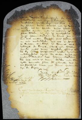 Circular to the towns in the vicinity of New Amsterdam to send delegates to that city on 1st November