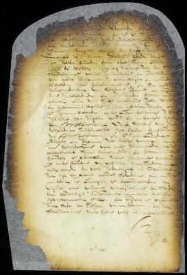 Commission of Cornelis van Ruyven, Olof Stevensen van Cortland and John Laurence to proceed to Hartford and settle the boundary with Connecticut