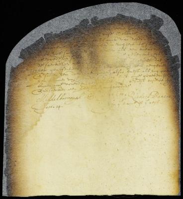 Translation of letter from John Coo and Richard Panton to fiscal de Sille into Dutch