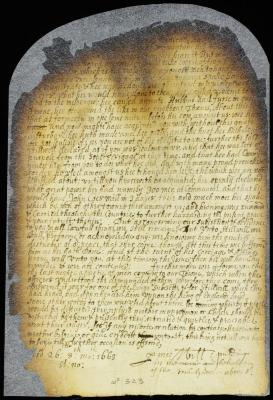 Letter from town of Gravesend to the council