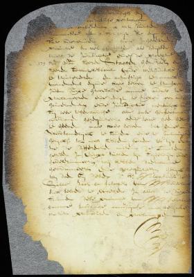 Letter from director and council to the town of Gravesend