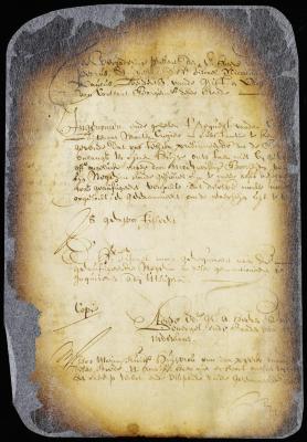 Order to a search for a slave belonging to Martin Cregier, suspected of having set fire to his house