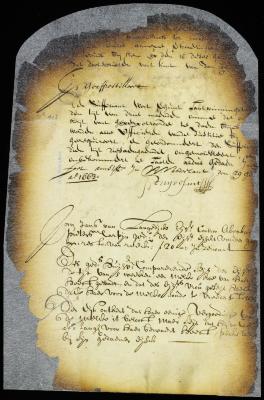 Order on the petition of Cornelis Jansen allowing him freedom from arrest for three months to establish his innocence