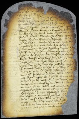 Petition of Domingo Angola for manumission of Christina, a baptized orphan daughter of Manuel Trumpeter and Anthonya, both deceased