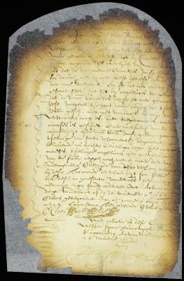 Declaration of Jan Cornelis Buys forgiving Cornelis Jansen