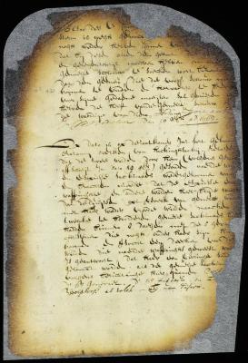 Notice offering a reward for the recovery of the company's ship