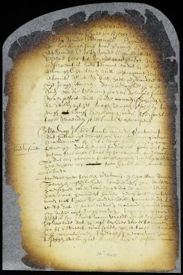 Minute of the price demanded by the Newesing Indians for their unsold lands, 4,000 guilders