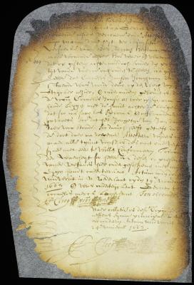 Declaration of Gerrit Cornelis in support of the petition of Cornelis Jansen