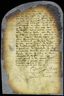 Petition of Cornelis Barents Slecht for a lot near the mill gate at Wiltwyck