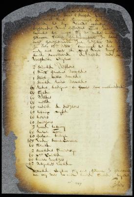 Minute of considerations which dispose the director and council to consent to the armistice with the Esopus Indians