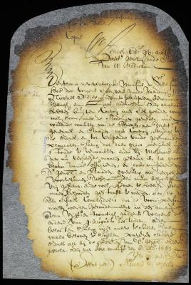 Complaint against Frederick Philipse, Nicolas Myer and others for driving wagons from Wiltwyck to the Ronduyt without a convoy