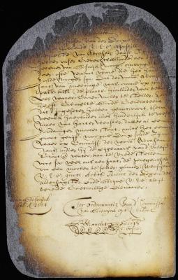 Letter from magistrates to the director and council