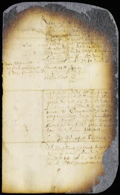 Order admitting ommitted goods to entry in the manifest of the ship The Faith