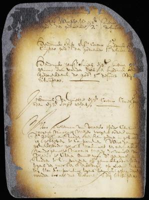 Order summoning Tielman van Vleeck at the suit of Nicolas Meyer