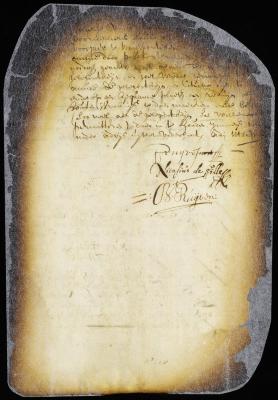 Order for the construction of a redoubt at Newesings and garrisoning the same