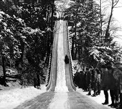 Cornell University. Toboggan Slide.