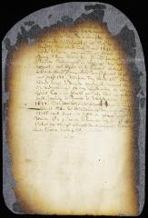 Certificate of the removal of five or six Englishmen who attempted to make a settlement at Schouts bay