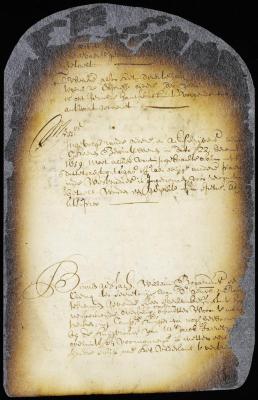 Order granting William Bogardus the use of one of the company's houses for a residence