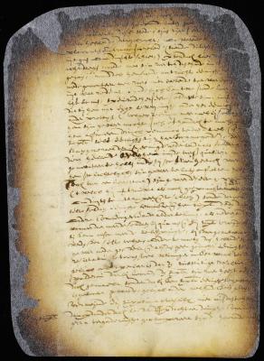 Petition of Jan Bockholt for forgiveness for having violated the Sabbath