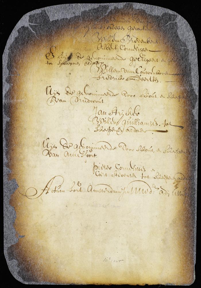 Appointment of magistrates for Breuckelen, Midwout and Amesfoort