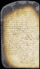 Letter from burgomasters to the director and council
