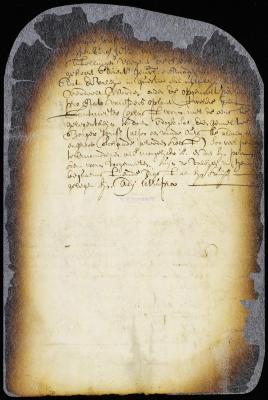 Order for the survey of the valley in dispute between Govert Loockermans and Burger Jorissen