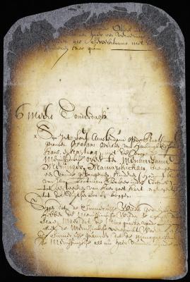 Proposals of Hackingsack, Staten Island and Minissink Indians with answers
