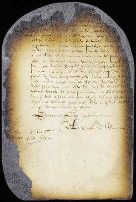 Order to magistrates of Wiltwyck to inquire into the affair of Marietje Meynderts