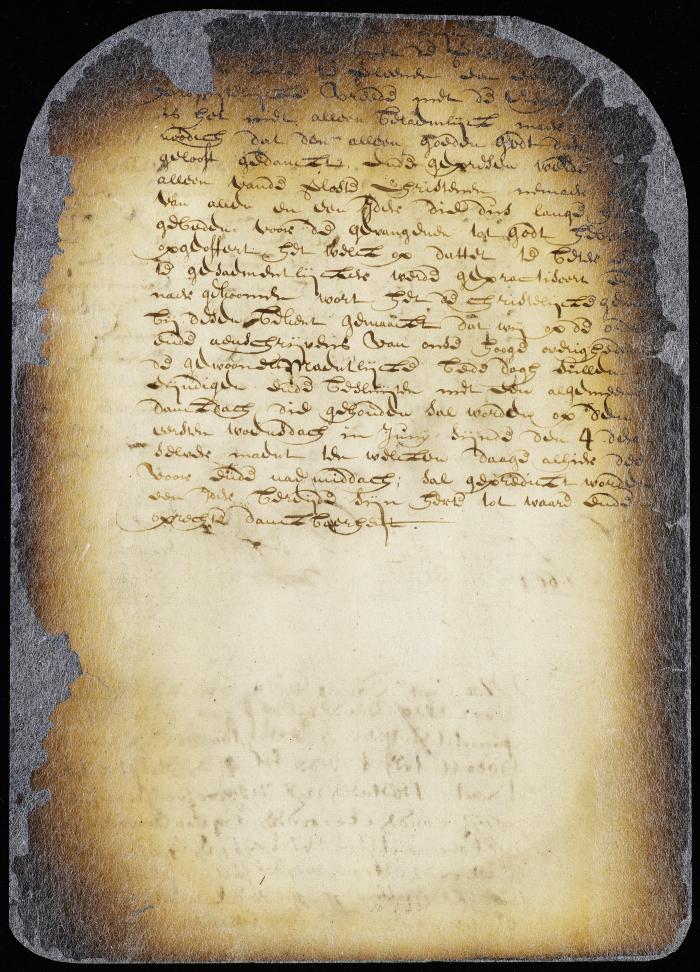 Proclamation for a day of general thanksgiving on account of the peace with the Esopus Indians