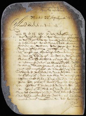 Speech of director Stuyvesant to the meeting of delegates