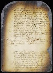 Contract with Thomas Willett for a quantity of beef and pork, payable in slaves