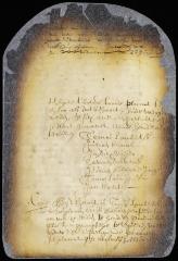 Names of Indian traders to whom the ordinance for the better regulating of the trade with Indians was communicated