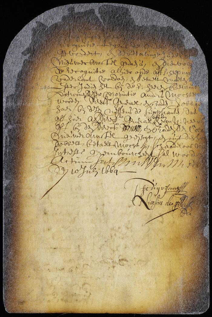 Order on petition of Hendrick Huygen and others