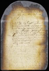 Minute of communication to Thomas Willet of complaints presented by the Mohawks against the Northern Indians, for transmission to Boston