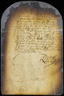 Order on petition of Hendrick Huygen and others