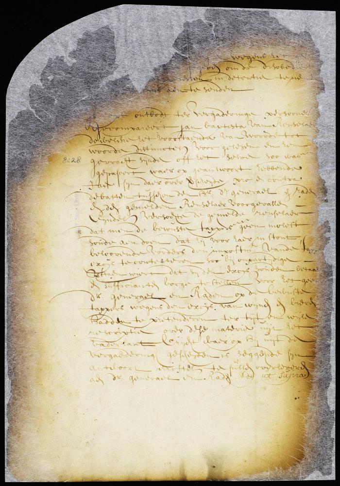 Answer of Mr. Van Renselaer to Johannes de Decker's protest
