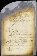 Minute of councillor De la Montagne's offer to go to Fort Orange as commissary