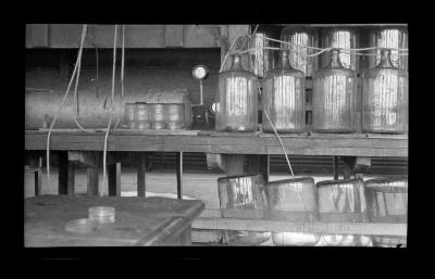 Equipment at the Bayville Bridge experimental shellfish hatchery in Nassau County