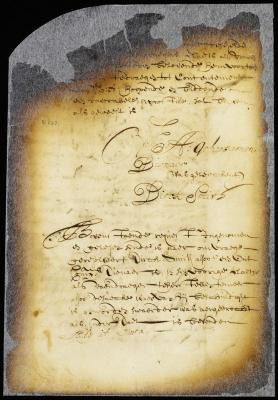 Order restoring Dirck Smith to his former place of ensign