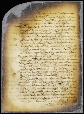 Complaint of the fiscal against Jacob Stevensen Kuyper and his wife